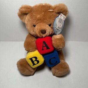 Vintage ABC Teddy Bear